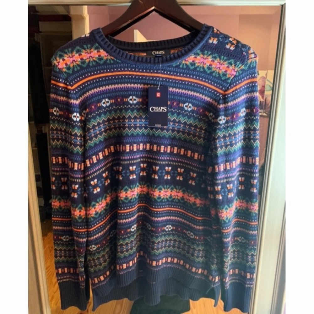 New Chaps Womens Sweater